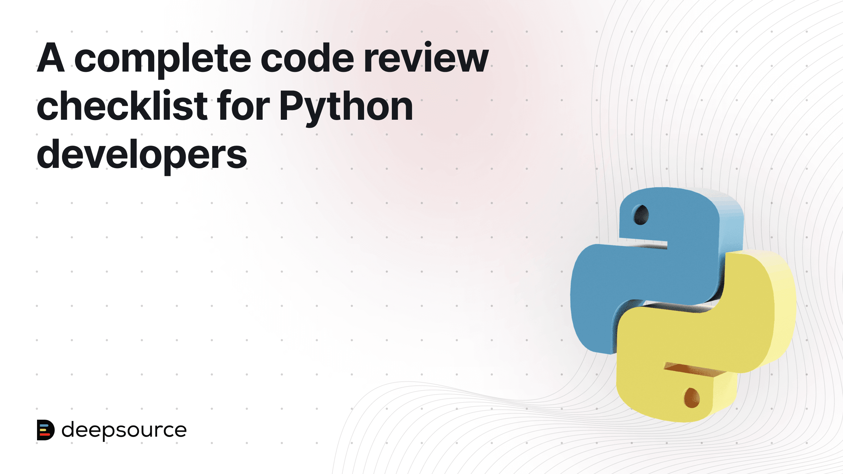 Python code review checklist